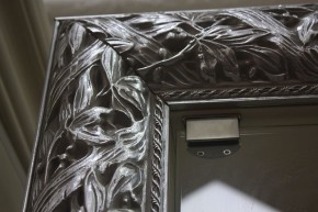 Зеркало Тиффани Premium черная/серебро (ТФСТ-2(П) в Нытве - nytva.mebel-74.com | фото
